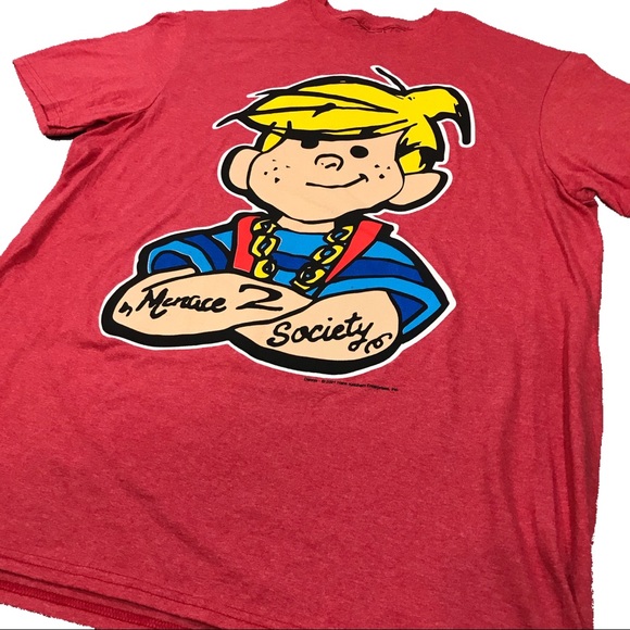 Men’s “Menace 2 Society” tee. Sizes Medium, Large, and XL. - Picture 2 of 3